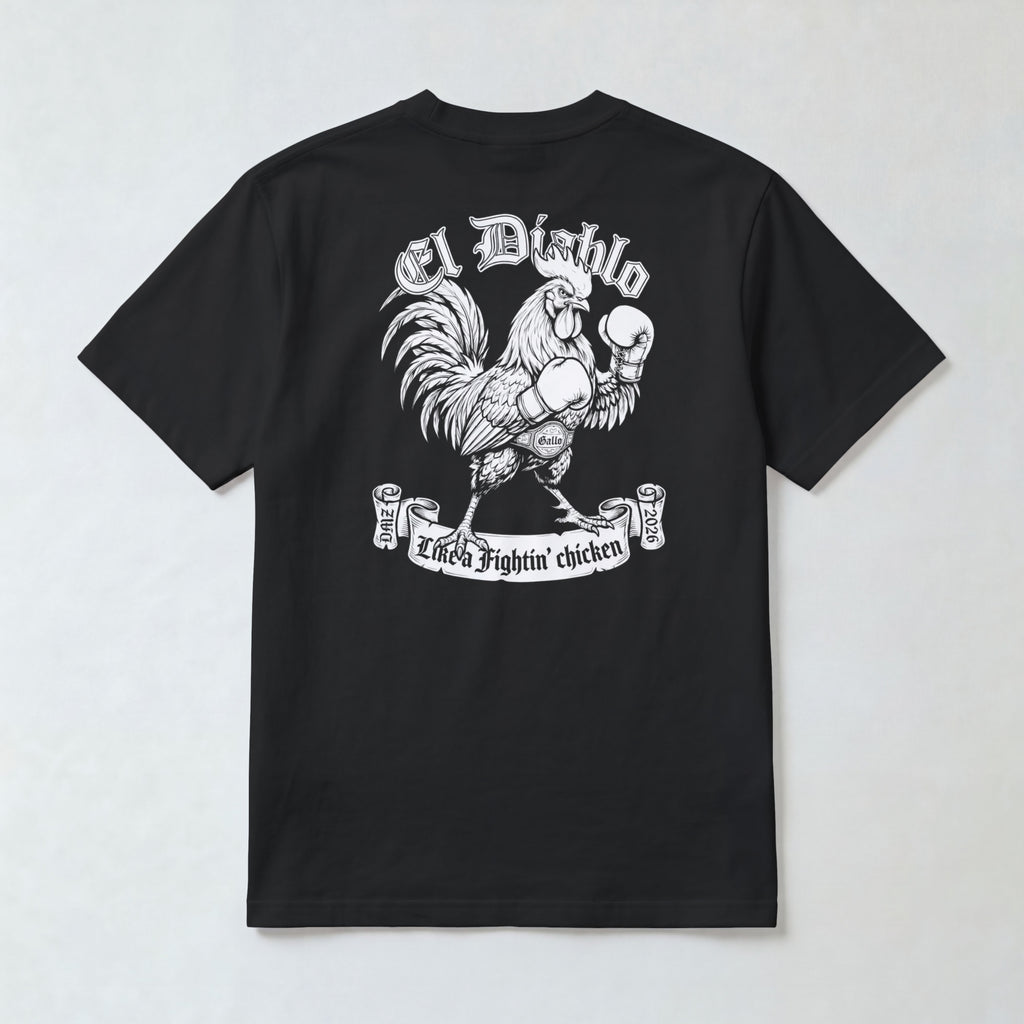 "El Diablo" Fightin' Chicken short sleeve t-shirt