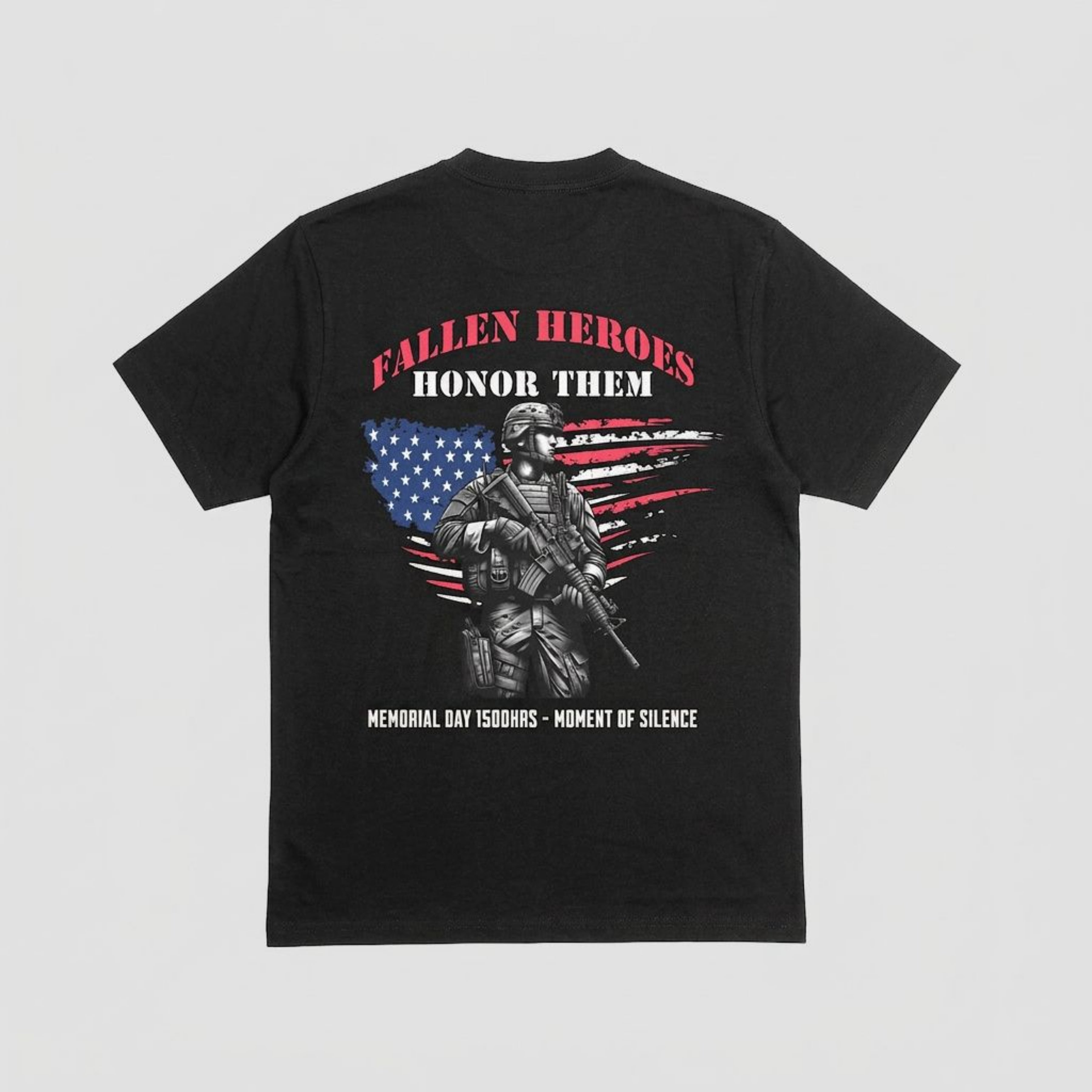 Memorial Day "Fallen Heroes" short sleeve t-shirt.