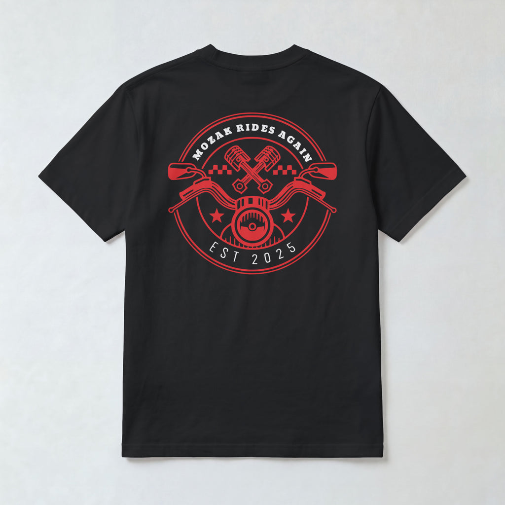 MOZAK Rides Again short sleeve t-shirt