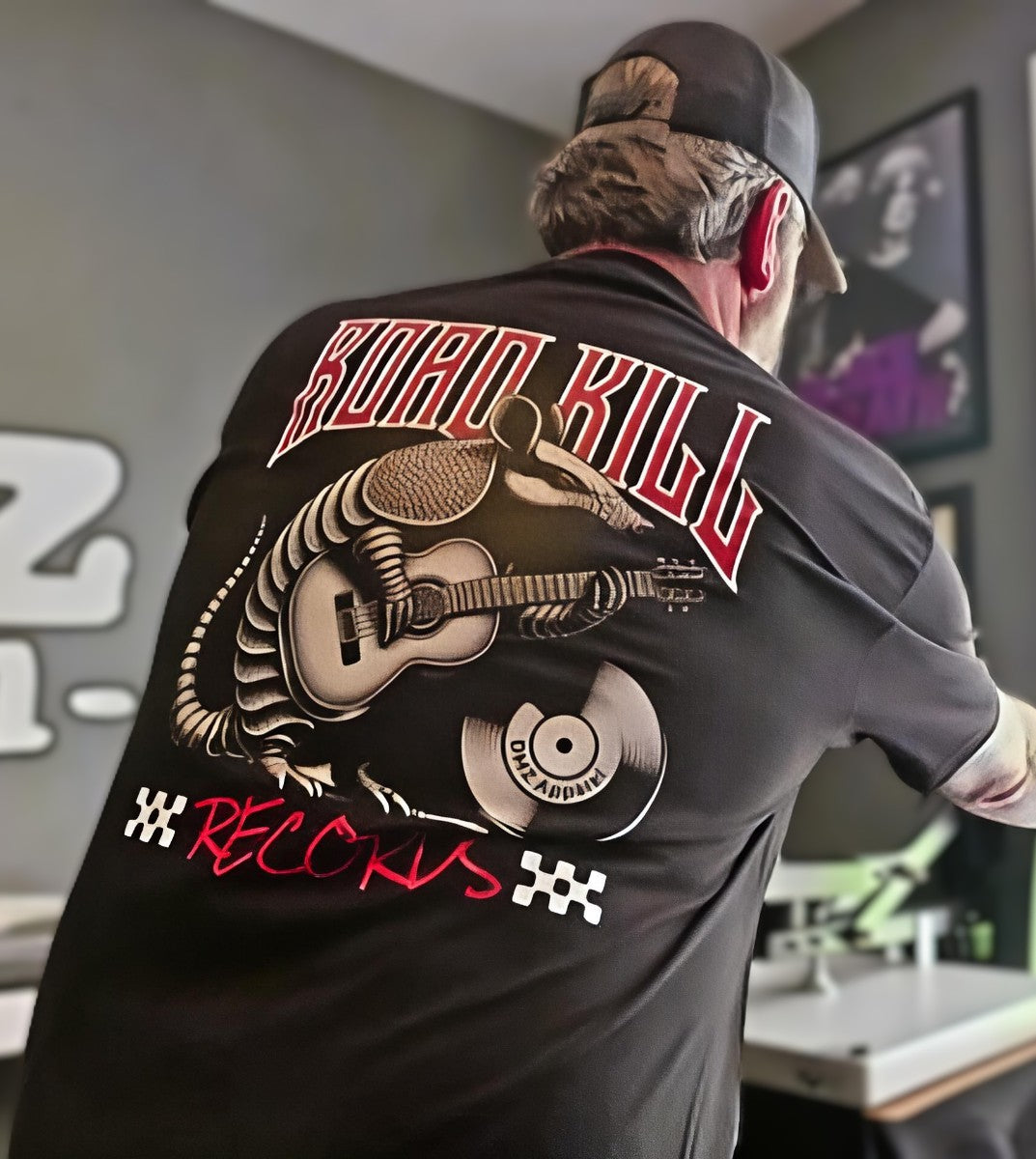 Road Kill Records short sleeve t-shirt
