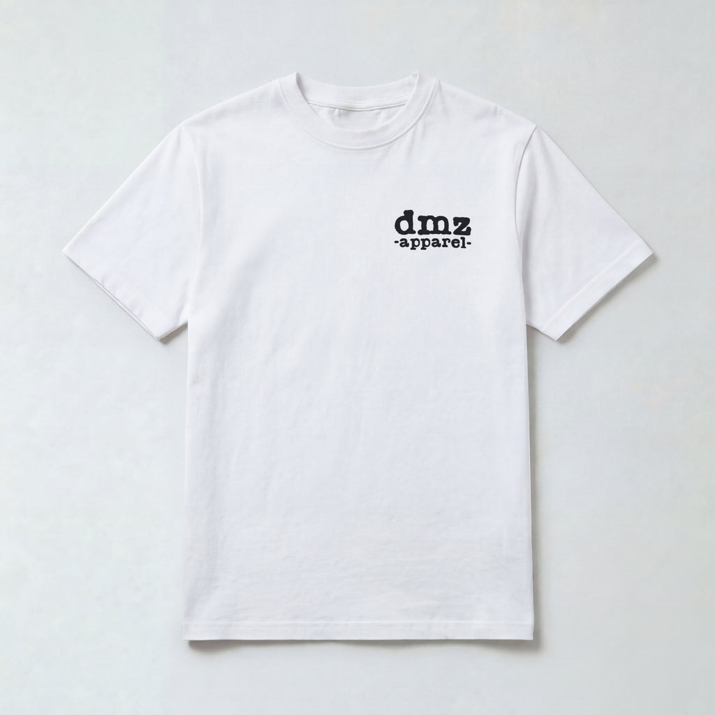 DMZ typed logo short sleeve t-shirt